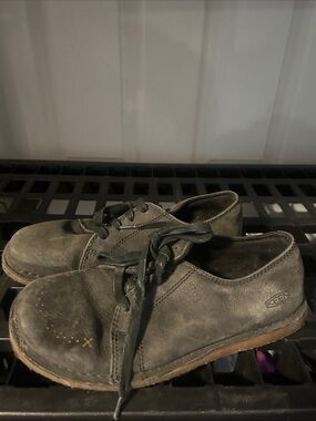 Keen Olive Green Lace-Up Casual Shoes